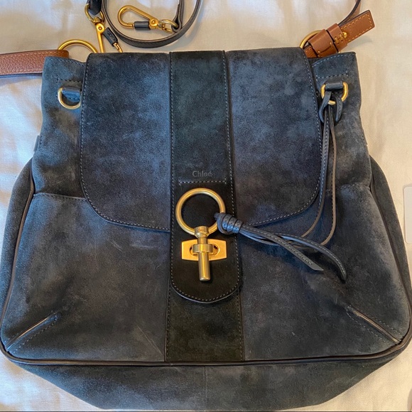 Chloe Suede Medium Lexa - Picture 2 of 16
